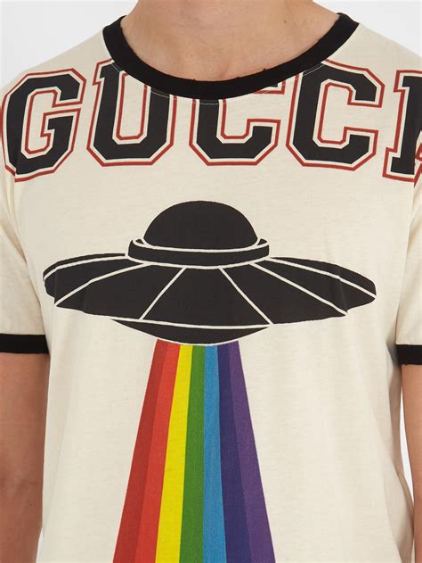 gucci ufo shirt fake|gucci shirt checker.